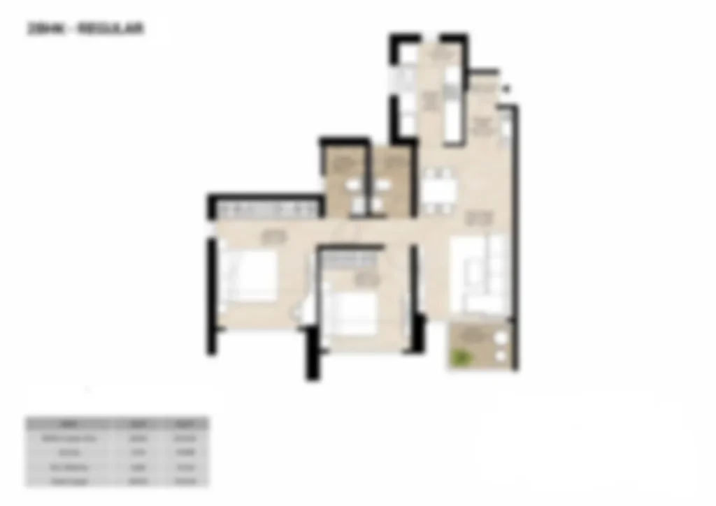 2 BHK Premium